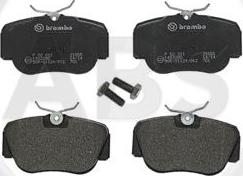 A.B.S. P50011 - Brake Pad Set, disc brake autospares.lv