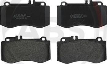 A.B.S. P50087 - Brake Pad Set, disc brake autospares.lv