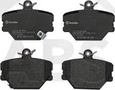 A.B.S. P50038 - Brake Pad Set, disc brake autospares.lv