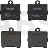 A.B.S. P50024 - Brake Pad Set, disc brake autospares.lv