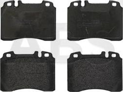 A.B.S. P50022 - Brake Pad Set, disc brake autospares.lv