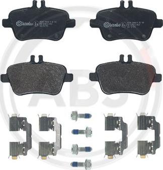 A.B.S. P50140 - Brake Pad Set, disc brake autospares.lv