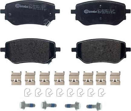 A.B.S. P50153 - Brake Pad Set, disc brake autospares.lv