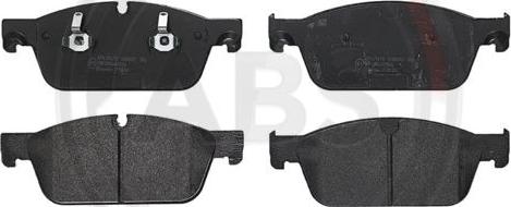 A.B.S. P50102 - Brake Pad Set, disc brake autospares.lv