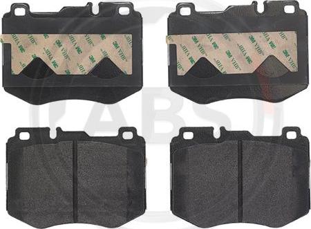 A.B.S. P50120 - Brake Pad Set, disc brake autospares.lv