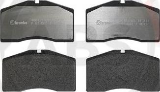 A.B.S. P65006 - Brake Pad Set, disc brake autospares.lv