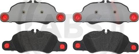 A.B.S. P65019 - Brake Pad Set, disc brake autospares.lv