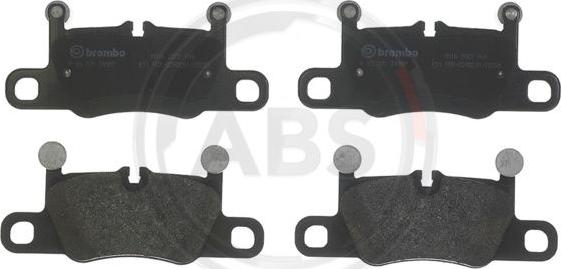 A.B.S. P65031 - Brake Pad Set, disc brake autospares.lv