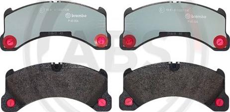 A.B.S. P65026 - Brake Pad Set, disc brake autospares.lv