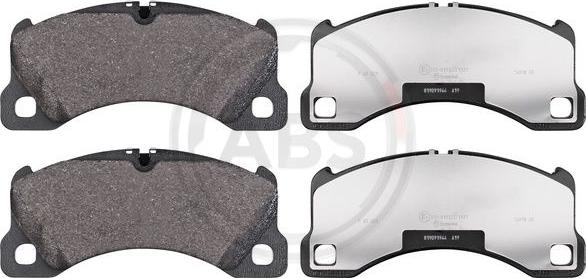 A.B.S. P65021 - Brake Pad Set, disc brake autospares.lv