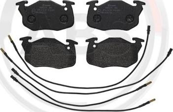 A.B.S. P61099 - Brake Pad Set, disc brake autospares.lv