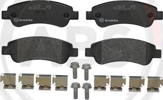 A.B.S. P61091 - Brake Pad Set, disc brake autospares.lv