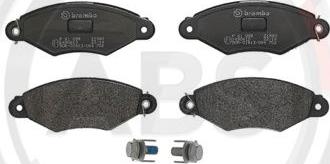 A.B.S. P61098 - Brake Pad Set, disc brake autospares.lv