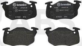 A.B.S. P61097 - Brake Pad Set, disc brake autospares.lv