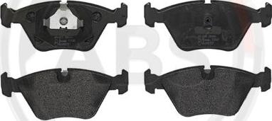 A.B.S. P61049 - Brake Pad Set, disc brake autospares.lv