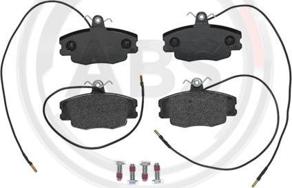 A.B.S. P61043 - Brake Pad Set, disc brake autospares.lv