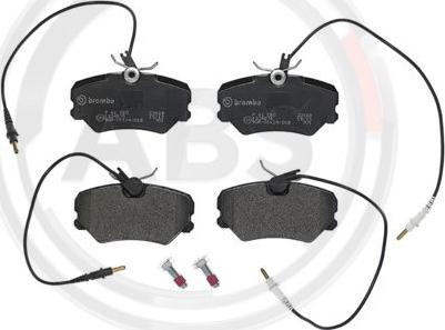 A.B.S. P61050 - Brake Pad Set, disc brake autospares.lv