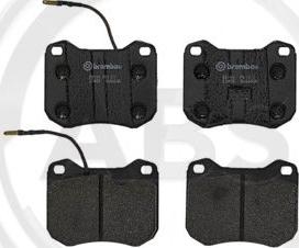 A.B.S. P61017 - Brake Pad Set, disc brake autospares.lv