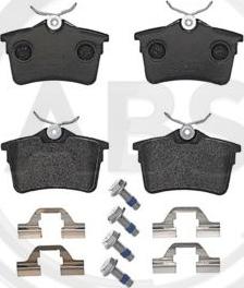 A.B.S. P61084 - Brake Pad Set, disc brake autospares.lv