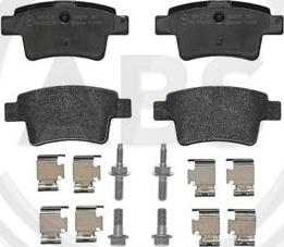 A.B.S. P61085 - Brake Pad Set, disc brake autospares.lv