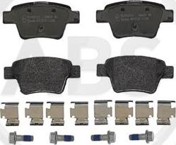 A.B.S. P61080 - Brake Pad Set, disc brake autospares.lv