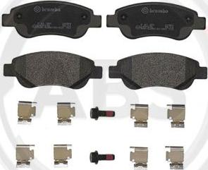 A.B.S. P61081 - Brake Pad Set, disc brake autospares.lv