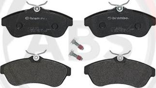 A.B.S. P61075 - Brake Pad Set, disc brake autospares.lv