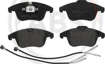 A.B.S. P61106 - Brake Pad Set, disc brake autospares.lv