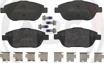 A.B.S. P61103 - Brake Pad Set, disc brake autospares.lv