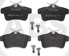 A.B.S. P61114 - Brake Pad Set, disc brake autospares.lv