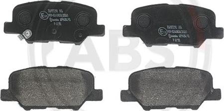 A.B.S. P61111 - Brake Pad Set, disc brake autospares.lv