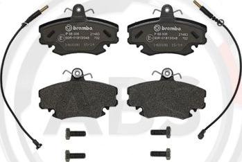 A.B.S. P68008 - Brake Pad Set, disc brake autospares.lv