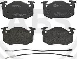 A.B.S. P68015 - Brake Pad Set, disc brake autospares.lv