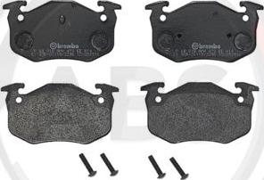 A.B.S. P68018 - Brake Pad Set, disc brake autospares.lv