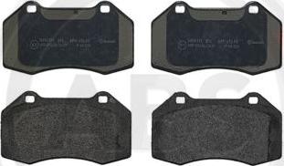 A.B.S. P68036 - Brake Pad Set, disc brake autospares.lv