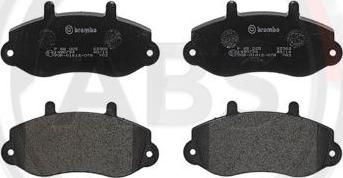 A.B.S. P68025 - Brake Pad Set, disc brake autospares.lv