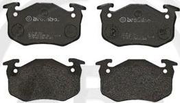 A.B.S. P68020 - Brake Pad Set, disc brake autospares.lv