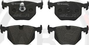 A.B.S. P06044 - Brake Pad Set, disc brake autospares.lv