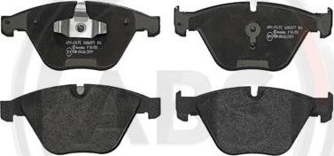 A.B.S. P06055 - Brake Pad Set, disc brake autospares.lv