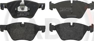 A.B.S. P06060 - Brake Pad Set, disc brake autospares.lv