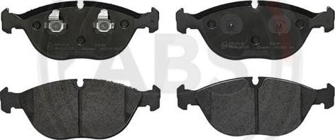 A.B.S. P06019 - Brake Pad Set, disc brake autospares.lv