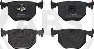 A.B.S. P06016 - Brake Pad Set, disc brake autospares.lv