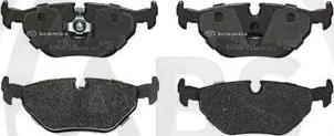 A.B.S. P06013 - Brake Pad Set, disc brake autospares.lv