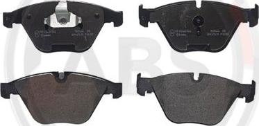 A.B.S. P06081 - Brake Pad Set, disc brake autospares.lv