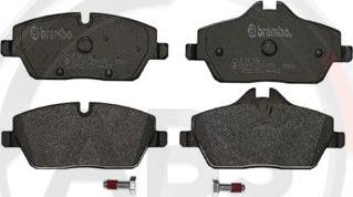 A.B.S. P06034 - Brake Pad Set, disc brake autospares.lv