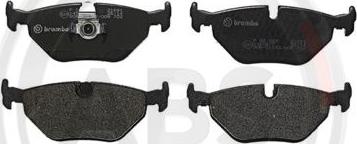 A.B.S. P06023 - Brake Pad Set, disc brake autospares.lv