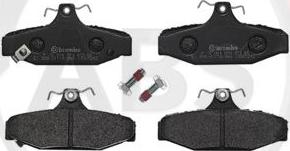 A.B.S. P15004 - Brake Pad Set, disc brake autospares.lv