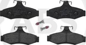 A.B.S. P15005 - Brake Pad Set, disc brake autospares.lv