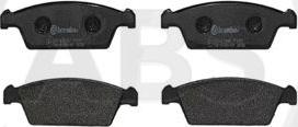 A.B.S. P15001 - Brake Pad Set, disc brake autospares.lv