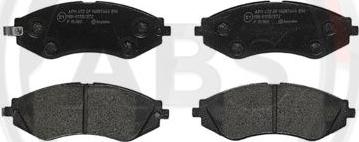 A.B.S. P15002 - Brake Pad Set, disc brake autospares.lv